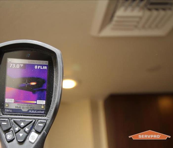 A scanner used for measuring and restoring commercial water damage.