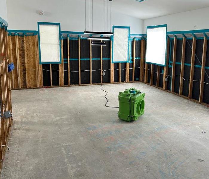 SERVPRO working on remediation